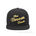 3 D 자수 Unisex Custom Sports Snapback Hats